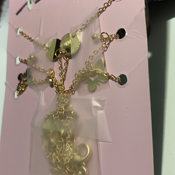 Wild Fable Gold Tone 3 Piece Anklet Set - Picture 7 of 8